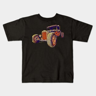 Trash Polka Rat Rod Kids T-Shirt